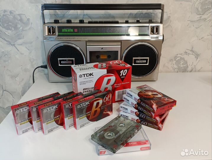 Аудиокассеты новые TDK B 60/Normal Positiоn Tyрe