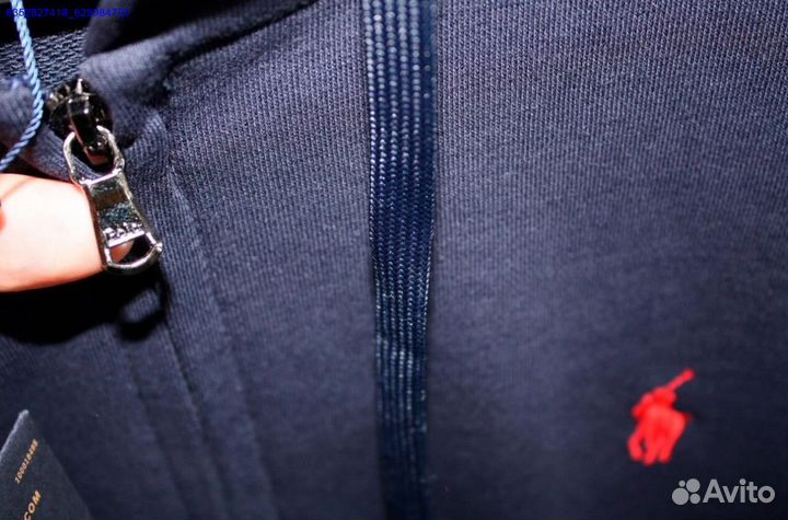 Polo Ralph Lauren зип худи хлопок (Арт.16546)