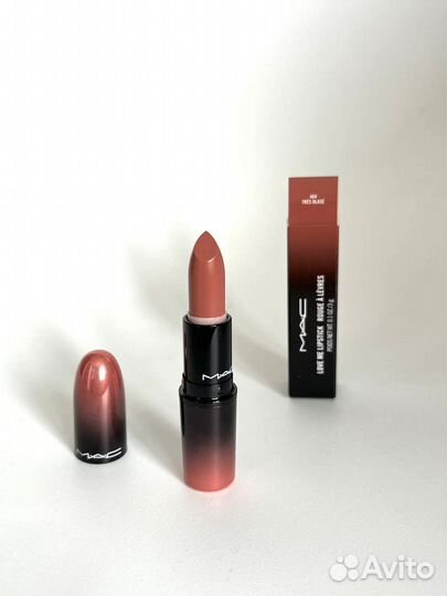 Помада Mac нюд matte, love me, satin lipstick