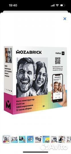 Фото-конструктор Mozabrick Набор S и M