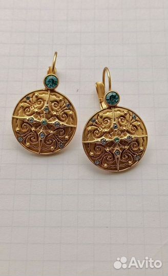 Серьги avon с камнем