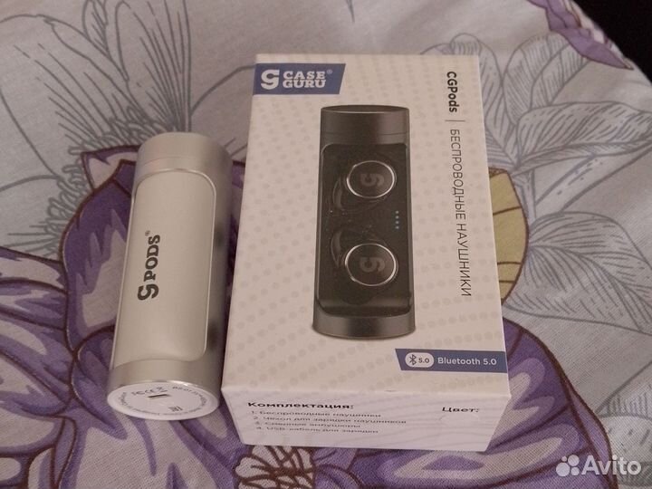 Беспроводные наушники CGPods Air Pro белые