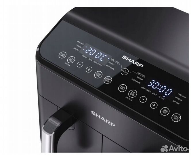 Двухзонная мультипечь Sharp AF-GD82AE-B