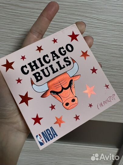 Палитра теней colourpop Chicago Bulls
