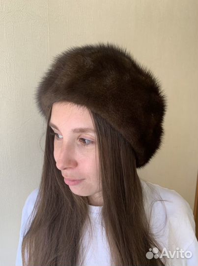 Шапка норковая