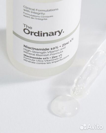 Сыворотка The ordinary ниацинамид + цинк новая