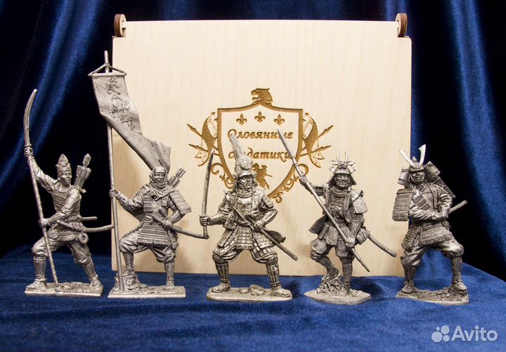 Оловянные солдатики / набор оловянных солдатиков