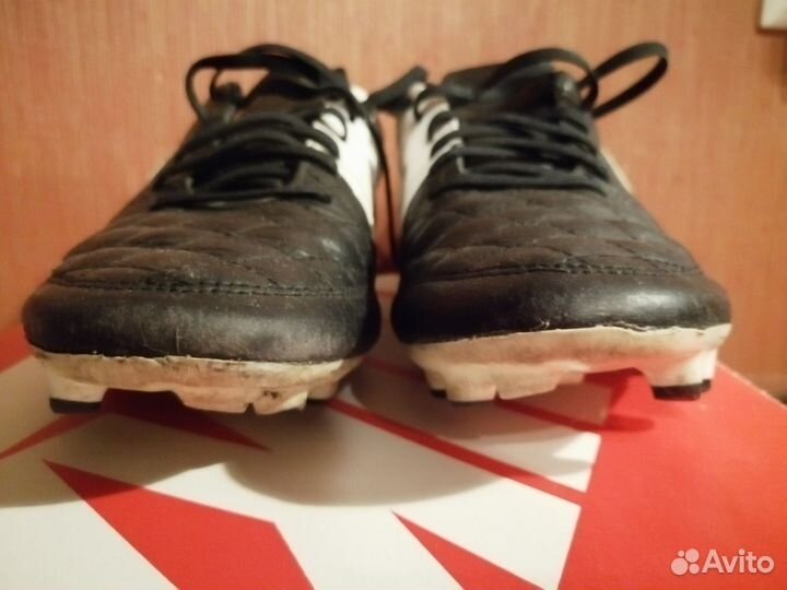 Бутсы Nike Tiempo. Кожа. 40