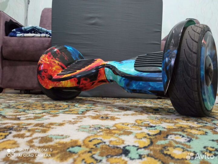 Гироскутер с ручкой GT yletra