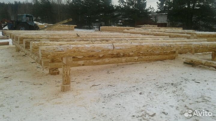 Срубы домов и бань