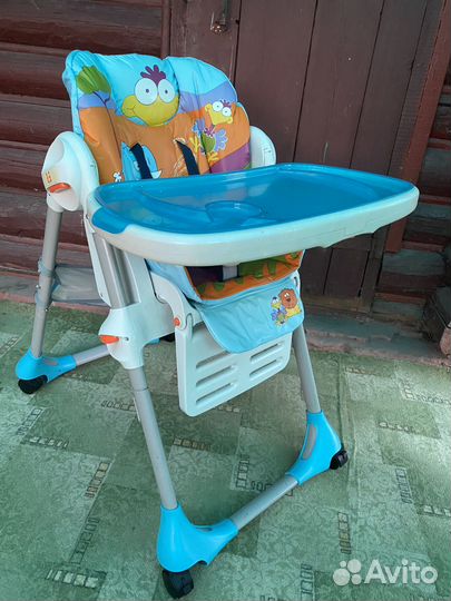 Стульчик для кормления chicco polly