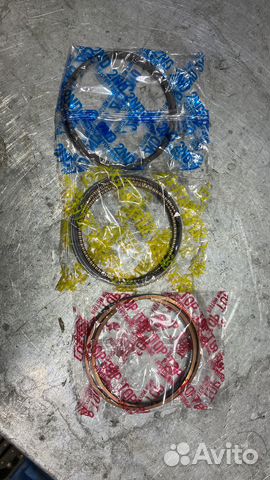 Кольца поршневые G4fc 0,25. Вкладыши коренные std