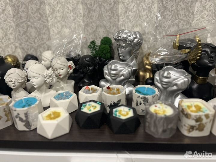 Ароматические соевые свечи ручной работы