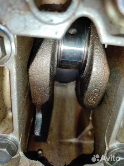 Блок с коленвалом двигателя ford fiesta mk5 fuja