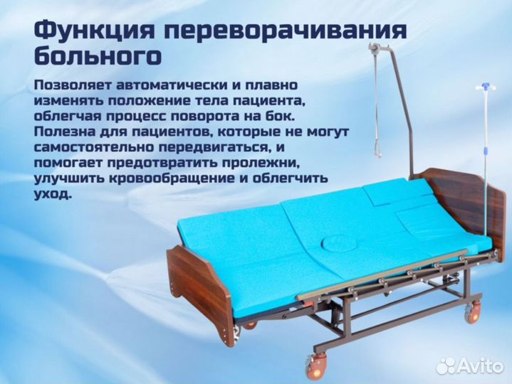 Кровать медицинская функциональная