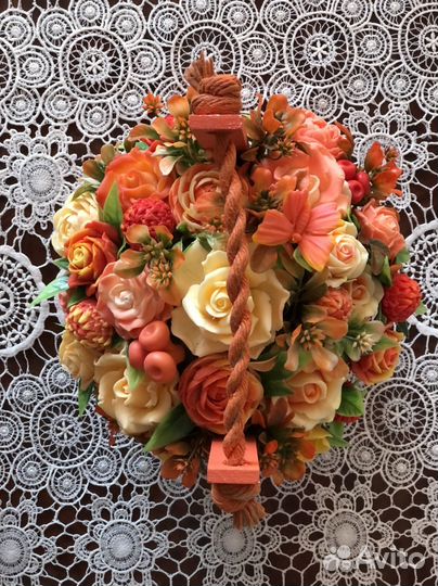 Букеты из мыла ручной работы