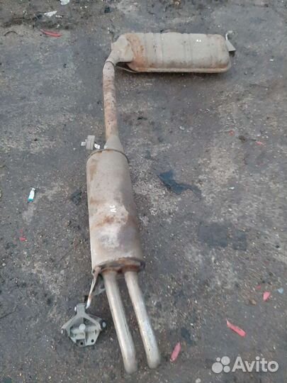 Ауди А6 глушитель