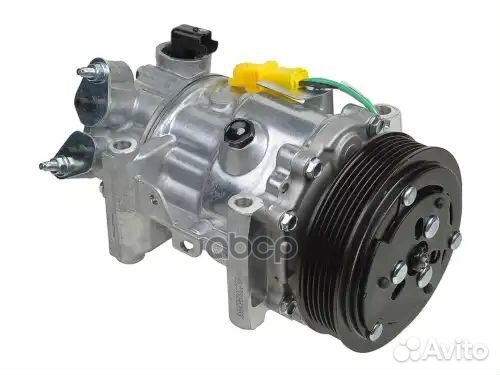 Компрессор кондиционера 6453QJ Peugeot 307