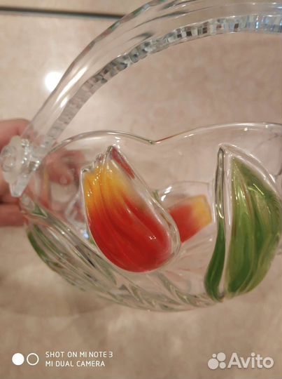 Ваза-корзинка