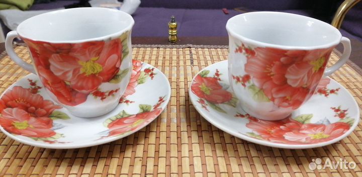 2 чайно-кофейные пары