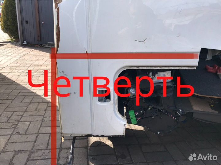 Четверть кабины правая нижняя сторона Daf XF105