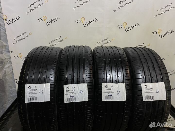 Continental ContiPremiumContact 5 225/55 R17 94Y