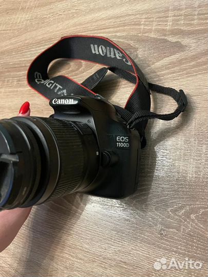 Зеркальный фотоаппарат canon eos 1100d