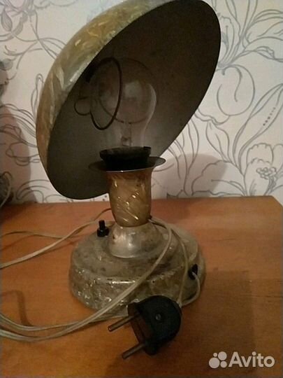 Лампа настольная и торшер винтаж