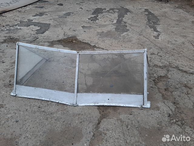 Стекло с рамкой для лодки прогресс 4