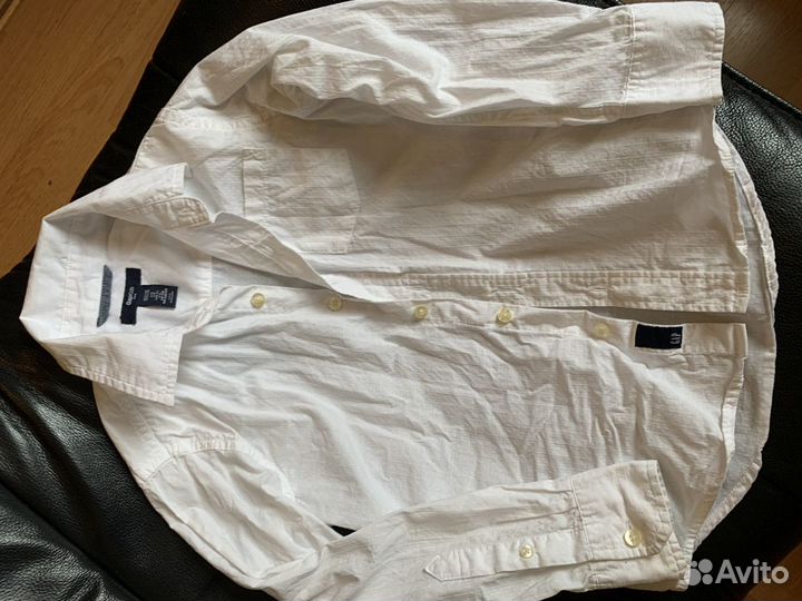 Рубашки, кофта и костюм в школу на малч 6-7 лет