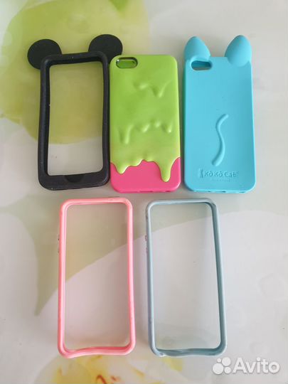 Чехлы на iPhone 5/5s разные