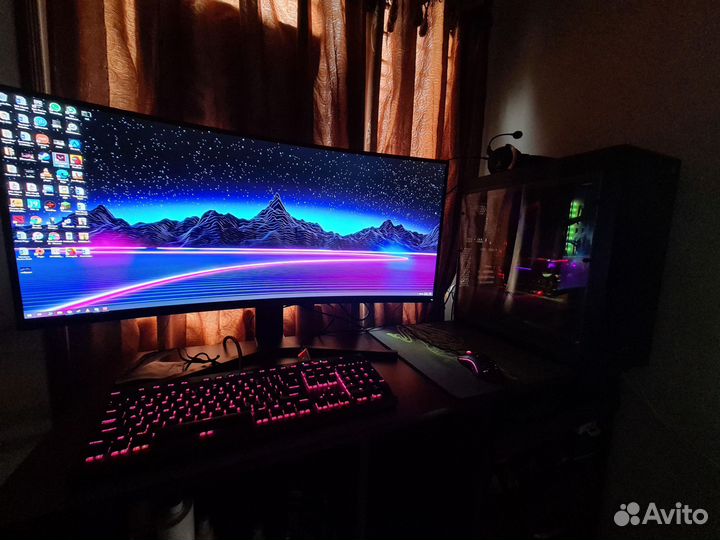 Монитор Mi Xiaomi 144 Hz Curved gaming monitor 34