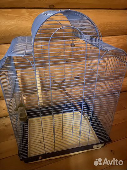 Клетка для попугая и дуплянки