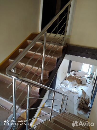 Перила из нержавеющей стали под ключ