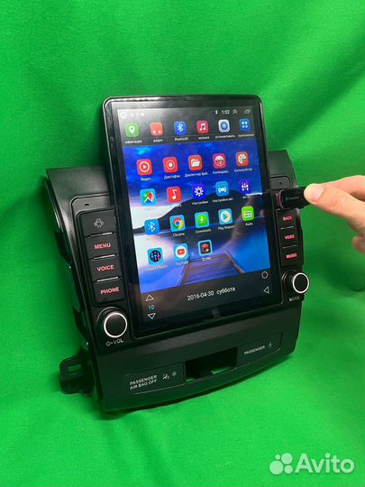 Магнитола mitsubishi outlander xl