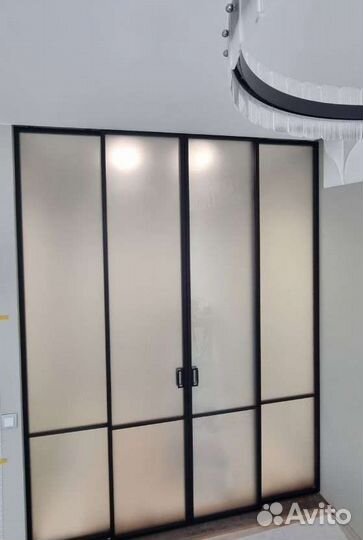 Межкомнатные перегородки из алюминия