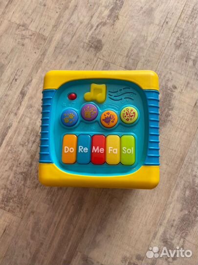 Развивающий кубик музыкальный