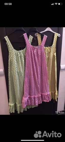 Ночная сорочка, туника, халат 42,44,46,48