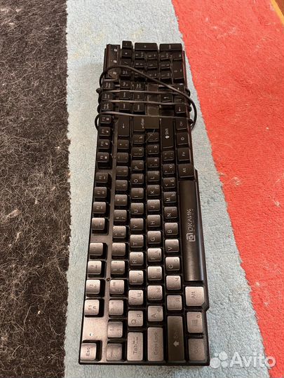 Игровая мембранная клавиатура oклик