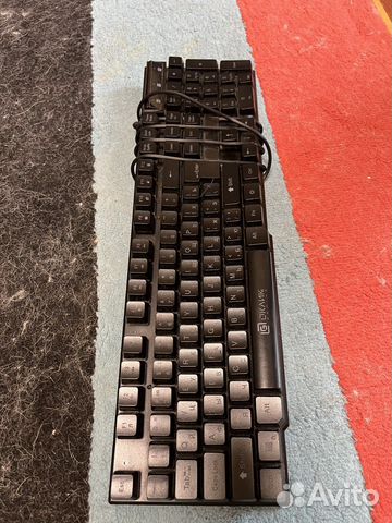 Игровая мембранная клавиатура oклик