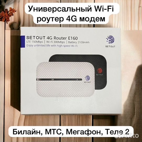 Wifi роутер 4g модем