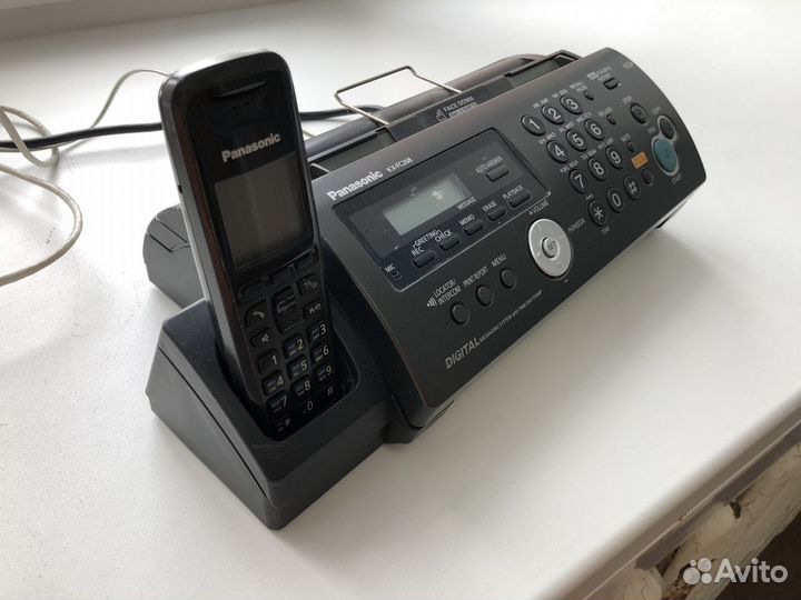 Телефон факс panasonic