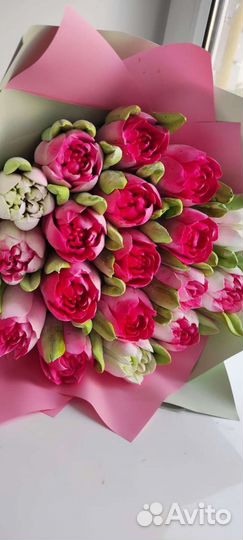 Съедобные букеты из зефира