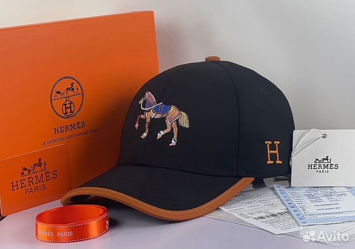 Кепка бейсболка Hermes