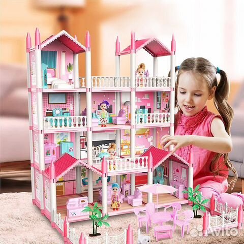 Большой кукольный домик