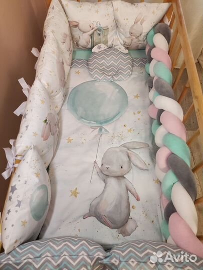 Комплект в кроватку для новорождённого