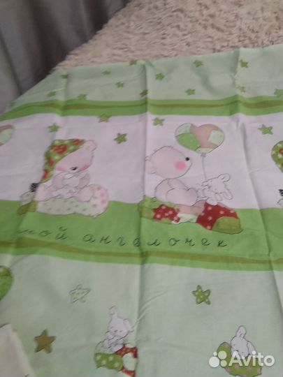 Новое постельное белье для новорожденных