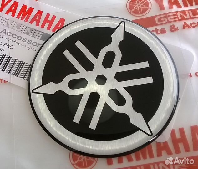 Логотип (эмблема налейка ) Yamaha 50 мм (Оригинал )