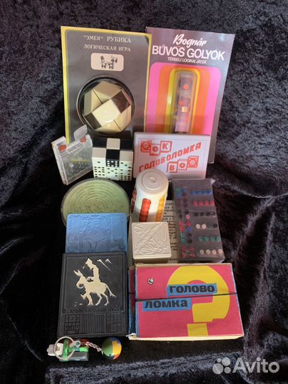 Игрушки, Головоломки СССР, 15 шт