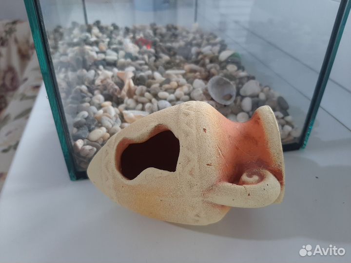 Аквариум с наполнением и фильтром